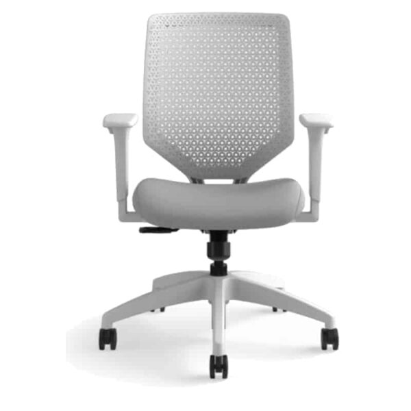 Silla Ejecutiva Solve Respaldo Gris/Asiento Gris c/b HSLVTMR.Y0.A.H.TI.CU22.NL.SB.TI