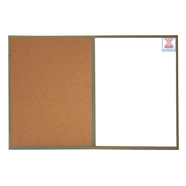 Pizarrón Mixto Blanco/Corcho 0.60×0.80 X 401